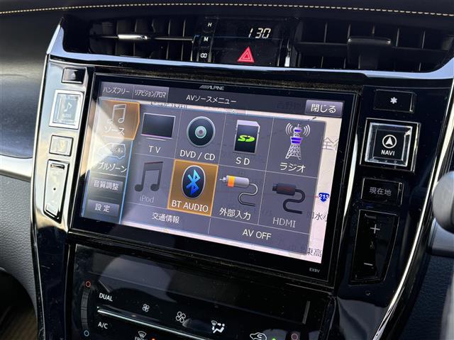 ハリアー プレミアム ALPINEナビ(CD/DVD/BT/SD) フルセグテレビ バックカメラ サンルーフ ETC ドライブレコーダー レーダークルーズコントロール プリクラッシュセーフティ コーナーセンサー(16枚目)