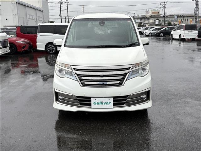 セレナ ライダーブラックラインS-HVアドバンスドセーフティ 純正ナビ(CD/DVD/AUX/BT) 全方位カメラ エマージェンシーブレーキ 両側パワースライドドア コーナーセンサー クルーズコントロール オートライト スマートキー プッシュスタートボタン(38枚目)