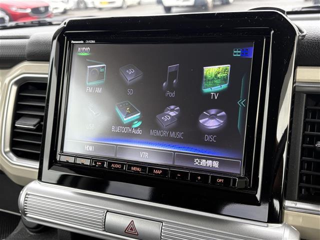 クロスビー ハイブリッドＭＺ　純正ナビ（ＣＤ／ＤＶＤ／ＢＴ／ＳＤ／ＵＳＢ）　全方位カメラ　フルセグテレビ　衝突軽減ブレーキ　前後ドライブレコーダー　ＥＴＣ　前席シートヒーター　コーナーセンサー　ステアリングリモコン（16枚目）