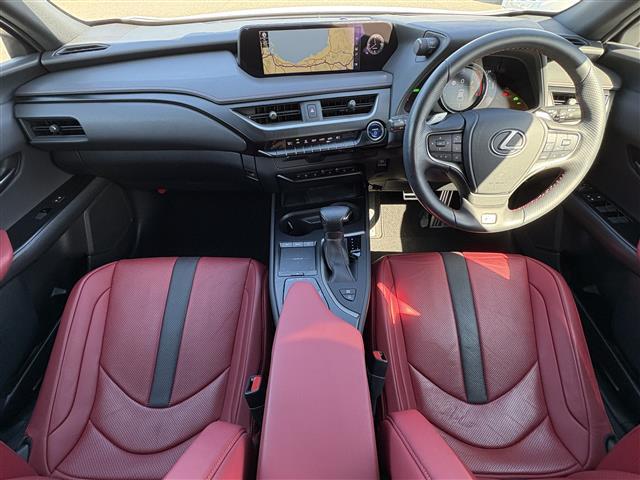 UX UX250h Fスポーツ 純正10.3インチナビ(BT/CD/DVD/フルセグ/USB/SD/Miracast) TRDエアロ ムーンルーフ 赤レザーシート 全方位カメラ 三眼LEDヘッドライト ヘッドアップディスプレイ(42枚目)