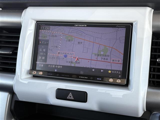 ハスラー Ｇ　ナビ（ＣＤ／ＤＶＤ／ＢＴ／ＳＤ）　フルセグテレビ　衝突軽減ブレーキ　運転席シートヒーター　ＥＴＣ　オートエアコン　アイドリングストップ　スマートキー　プッシュスタートボタン　ベンチシート（16枚目）