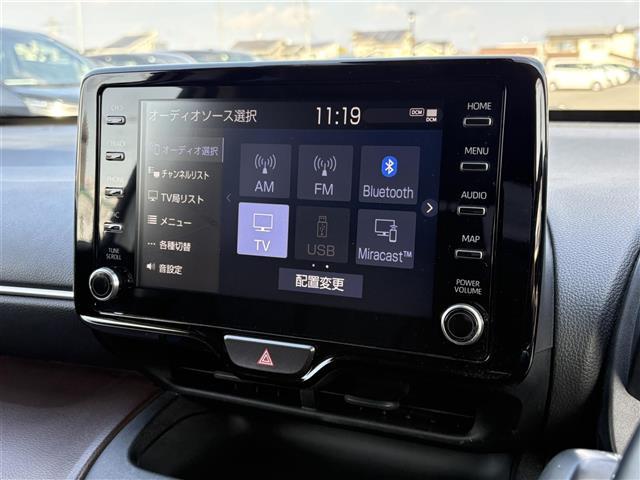 ヤリスクロス ハイブリッドＺ　ナビ（ＢＴ／ＵＳＢ／Ｍｉｒａｃａｓｔ）　モデリスタエアロ　パノラマビュー　フルセグテレビ　テレビキャンセラー　プリクラッシュセーフティ　レーンキープアシスト　ブラインドスポットモニター（18枚目）