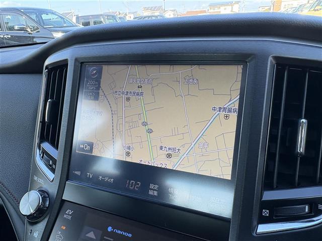 クラウンハイブリッド アスリートＳ　純正ナビ（ＣＤ／ＤＶＤ／ＵＳＢ／ＡＵＸ／ＢＴ）　バックカメラ　フルセグテレビ　レーダークルーズコントロール　テレビキャンセラー　コーナーセンサー　ＥＴＣ　ドライブレコーダー　ステアリングヒーター（14枚目）