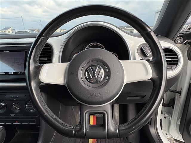 ザ・ビートル デザイン ナビ(CD/DVD/BT/AUX/SD) バックカメラ フルセグテレビ ドライブレコーダー ETC クルーズコントロール MTモード付AT オートライト スマートキー プッシュスタートボタン(2枚目)