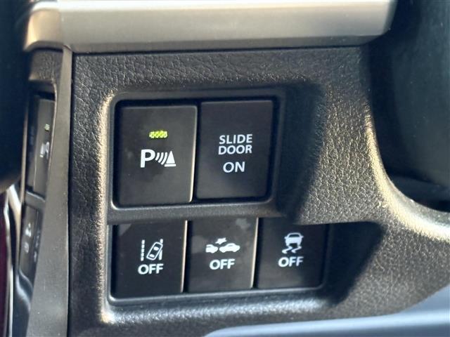 スペーシアカスタム ハイブリッドＸＳ　ナビ（ＣＤ／ＤＶＤ／ＳＤＵＳＢ）　バックカメラ　両側パワースライドドア　衝突軽減ブレーキ　レーンキープアシスト　コーナーセンサー　レーダークルーズコントロール　オートハイビーム　運転席シートヒーター（9枚目）