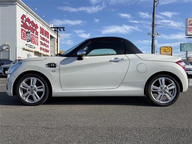 コペン ローブ 社外ナビ フルセグ バックカメラ ETC ステアリングスイッチ Frドライブレコーダー シートヒーター 純正マット アイスト(34枚目)