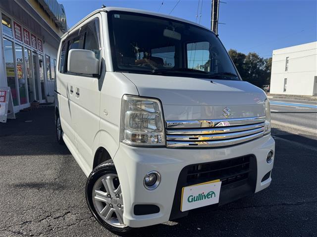 エブリイワゴン ＰＺターボスペシャル　当店買取車／禁煙車／左右電動スライドドア／茶革調シートカバー／タ－ボ／オートステップ／ＥＴＣ／ＨＩＤヘッド／前後ドラレコ／レーダー／リモコンキー／純正セキュリティ／純正アルミホイール／（3枚目）