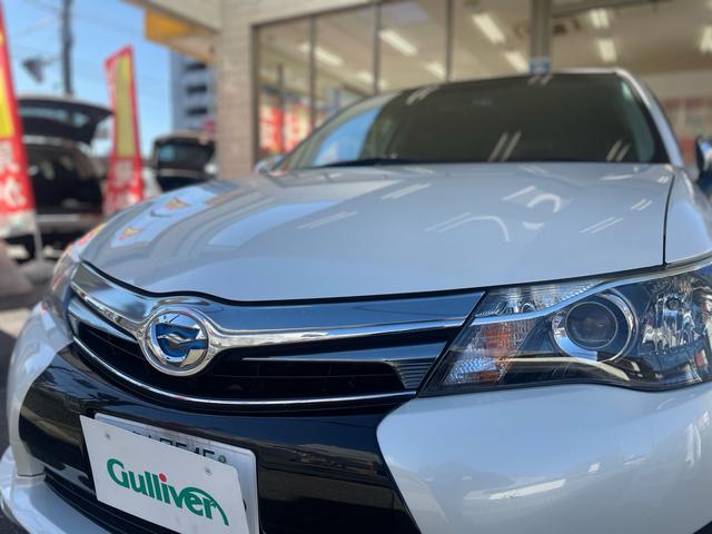 カローラフィールダー ハイブリッドG エアロツアラー・ダブルバイビー 当店買取/禁煙/純正エアロ/TRDFエアロ/純正ナビ/フルセグ/バックカメラ/Bluetooth/SD/CD/DVD/ハーフレザー/社外マフラー/社外16AW/HID/Aライト/ISOFIX(6枚目)