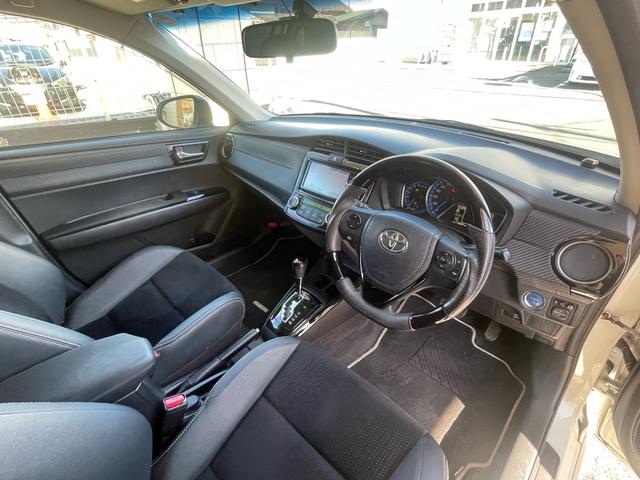 カローラフィールダー ハイブリッドG エアロツアラー・ダブルバイビー 当店買取/禁煙/純正エアロ/TRDFエアロ/純正ナビ/フルセグ/バックカメラ/Bluetooth/SD/CD/DVD/ハーフレザー/社外マフラー/社外16AW/HID/Aライト/ISOFIX(24枚目)