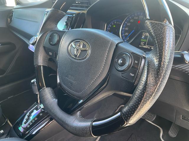 カローラフィールダー ハイブリッドG エアロツアラー・ダブルバイビー 当店買取/禁煙/純正エアロ/TRDFエアロ/純正ナビ/フルセグ/バックカメラ/Bluetooth/SD/CD/DVD/ハーフレザー/社外マフラー/社外16AW/HID/Aライト/ISOFIX(26枚目)