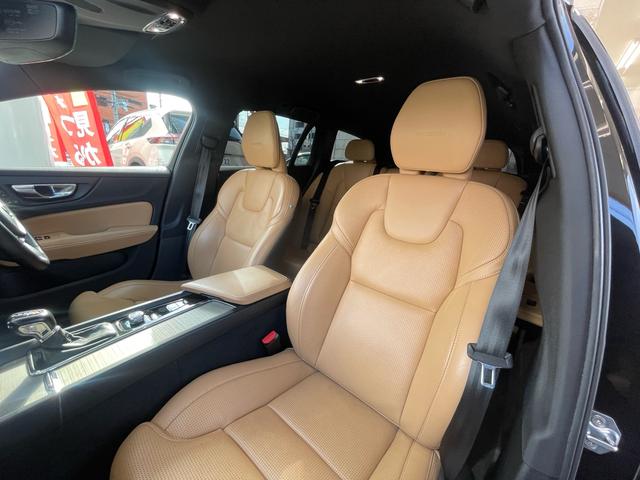 V60 T5 インスクリプション 当店買取/禁煙/インテリセーフティ/360度カメラ/BLIS/パイロットA/ACC/LKA/茶革シート/Pシートマッサージ機能付/LEDヘッド/AHB/シートH/シートベンチレーター/Sキー/保証書(60枚目)