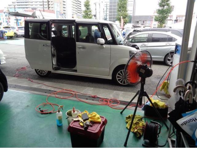 一台一台、丁寧に清掃しています☆