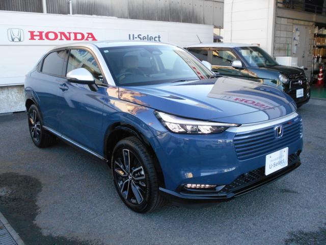 ヴェゼル e:HEVZ・PLaYパッケージ 当社デモカー 純正ナビ フルセグ対応 BTオーディオ リアカメラ パワーテールゲート ブラインドスポットインフォーメーション LEDヘッドライト ETC2.0 シートヒーター ホンダセンシング 禁煙(6枚目)