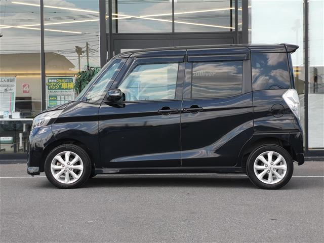 デイズルークス ハイウェイスター Xターボ 純正ナビ TV ラジオ BT SD DISC AUX フリップダウンモニター 全方位カメラ アイドリングストップ 片側パワスラ オートライト オートハイビーム LEDライト 横滑り防止装置 ターボ車(19枚目)