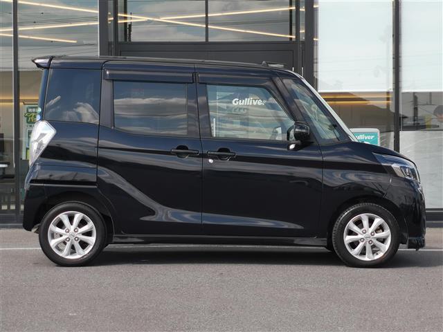 デイズルークス ハイウェイスター Xターボ 純正ナビ TV ラジオ BT SD DISC AUX フリップダウンモニター 全方位カメラ アイドリングストップ 片側パワスラ オートライト オートハイビーム LEDライト 横滑り防止装置 ターボ車(39枚目)