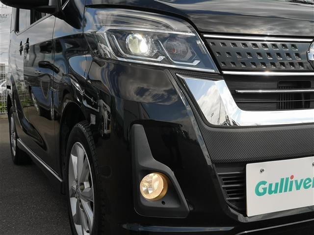 デイズルークス ハイウェイスター Xターボ 純正ナビ TV ラジオ BT SD DISC AUX フリップダウンモニター 全方位カメラ アイドリングストップ 片側パワスラ オートライト オートハイビーム LEDライト 横滑り防止装置 ターボ車(43枚目)