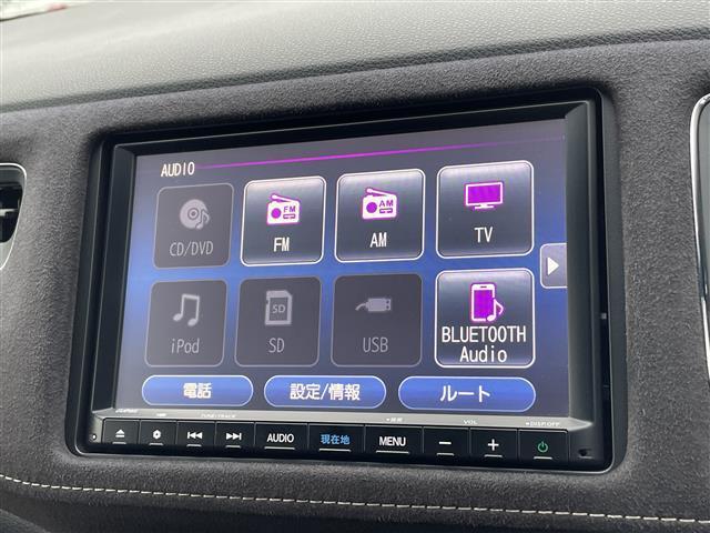 ヴェゼル ＲＳ・ホンダセンシング　純正ＳＤナビ（Ｂｌｕｅｔｏｏｔｈ，ＣＤ，バックカメラ，フルセグＴＶ）　アダプティブクルーズコントロール　ホンダセンシング　横滑り防止装置　衝突被害軽減システム　レーンキープアシスト　ＬＥＤオートライト（5枚目）