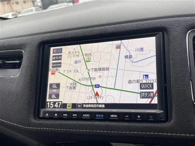 ヴェゼル ＲＳ・ホンダセンシング　純正ＳＤナビ（Ｂｌｕｅｔｏｏｔｈ，ＣＤ，バックカメラ，フルセグＴＶ）　アダプティブクルーズコントロール　ホンダセンシング　横滑り防止装置　衝突被害軽減システム　レーンキープアシスト　ＬＥＤオートライト（21枚目）