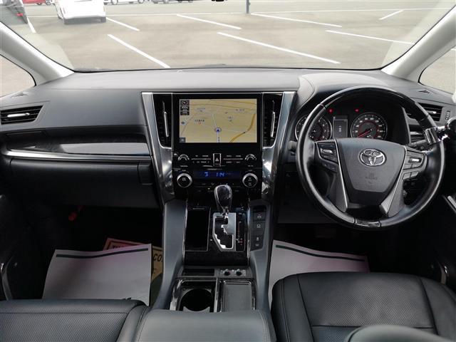 アルファード 2.5S Cパッケージ 純正ナビTV・BT・ラジオ・DISC・SD・USB フリップダウン シートヒーター エアシート ステアリングヒーター パワーシート シートメモリ BSM デジタルインナーミラー 電動リア ETC(2枚目)