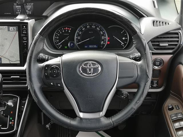 エスクァイア Gi アルパインナビ TV CD DVD SD ラジオ USB BT HDMI アルパイン製フリップダウンモニター クルコン ETC Bカメラ シートヒーター MTモード付AT 両側パワスラ 後席AAC(23枚目)