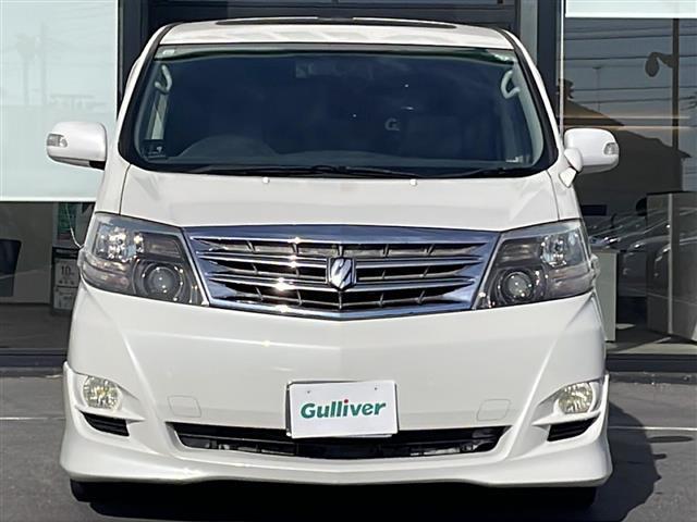 アルファードＧ ＭＳ　リミテッド　社外ＳＤナビ（Ｂｌｕｅｔｏｏｔｈ，バックカメラ，フルセグＴＶ，ＣＤ，ＤＶＤ）　サンルーフ　盗難防止装置　冷房ＷＡＣ　スペアキー　３列シート　純正フロアマット　両側パワースライドドア（17枚目）