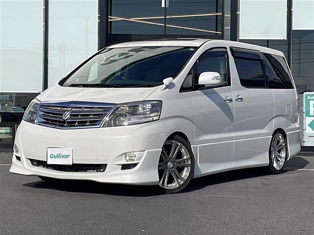 アルファードＧ ＭＳ　リミテッド　社外ＳＤナビ（Ｂｌｕｅｔｏｏｔｈ，バックカメラ，フルセグＴＶ，ＣＤ，ＤＶＤ）　サンルーフ　盗難防止装置　冷房ＷＡＣ　スペアキー　３列シート　純正フロアマット　両側パワースライドドア（36枚目）