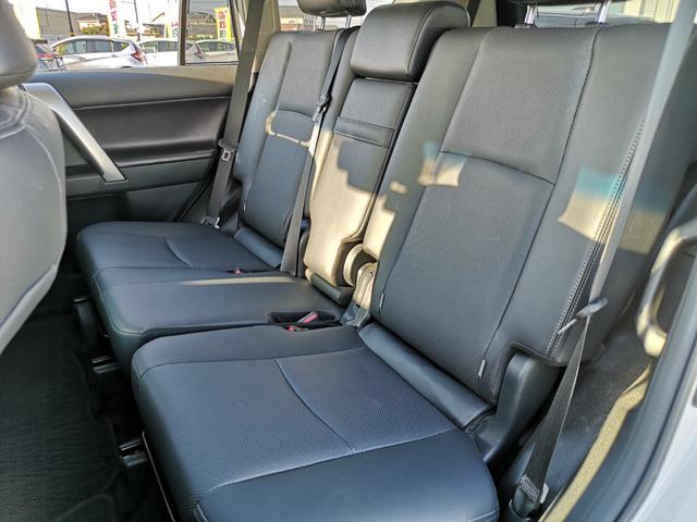 ランドクルーザープラド TX Lパッケージ・ブラックエディション 純正ナビ DISC ラジオ SD TV USB iPod HDMI AUX BT サンルーフ ルーフレール パワーシート シートヒーター エアシート レーダークルコン ETC Bカメラ 前後ドラレコ(31枚目)