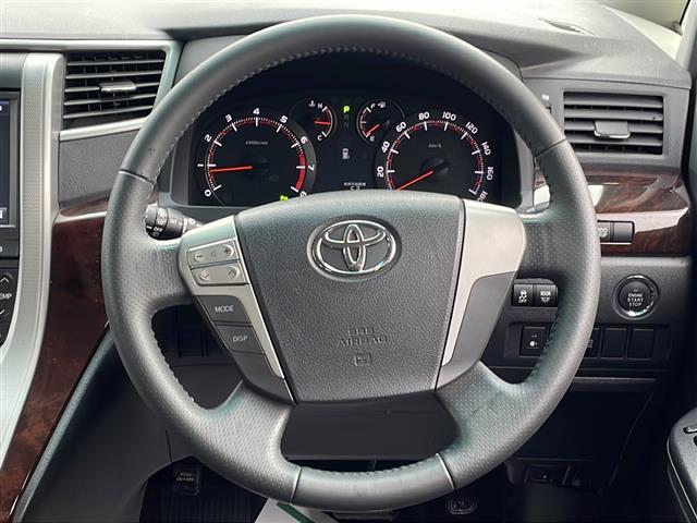 アルファード 240S 純正SDナビ(Bluetooth,バックカメラ,フルセグTV) 後席用モニター 横滑り防止装置 コーナーセンサー HIDオートライト サイドエアバッグ カーテンエアバッグ スマートキー(23枚目)