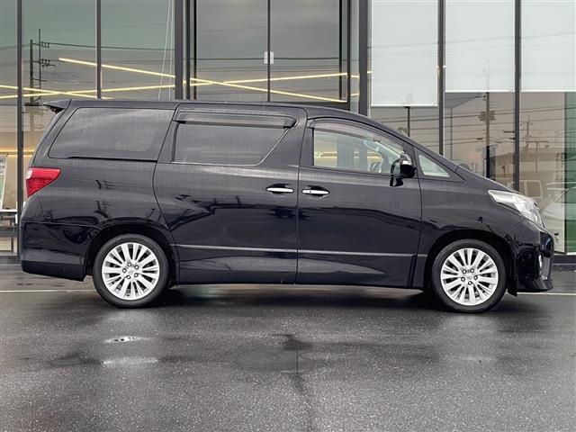 アルファード 240S 純正SDナビ(Bluetooth,バックカメラ,フルセグTV) 後席用モニター 横滑り防止装置 コーナーセンサー HIDオートライト サイドエアバッグ カーテンエアバッグ スマートキー(30枚目)