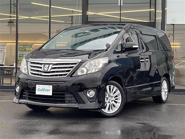 アルファード 240S 純正SDナビ(Bluetooth,バックカメラ,フルセグTV) 後席用モニター 横滑り防止装置 コーナーセンサー HIDオートライト サイドエアバッグ カーテンエアバッグ スマートキー(31枚目)