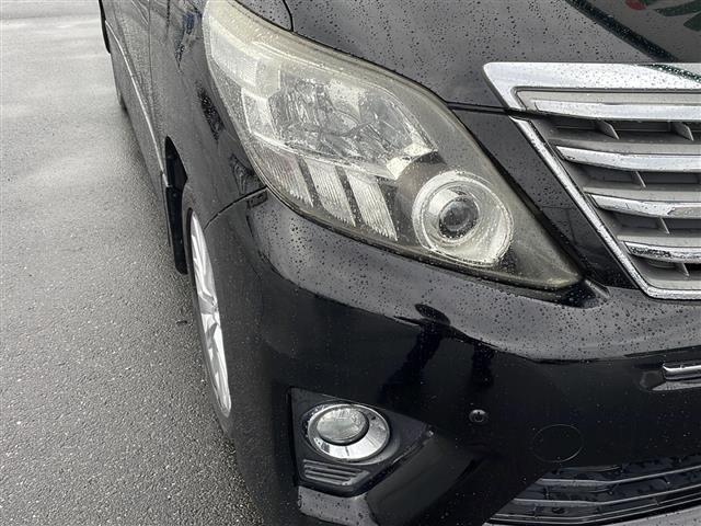 アルファード 240S 純正SDナビ(Bluetooth,バックカメラ,フルセグTV) 後席用モニター 横滑り防止装置 コーナーセンサー HIDオートライト サイドエアバッグ カーテンエアバッグ スマートキー(42枚目)