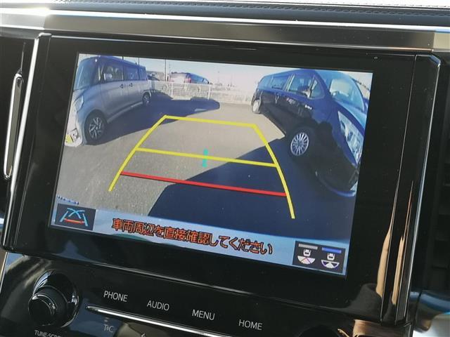 アルファード 2.5S Cパッケージ 純正ナビ AM FM CD DVD USB BT TV フリップダウンモニター パワーシート シートメモリ シートヒーター エアシート ステアリングヒーター 100V電源 追従クルコン オットマン(5枚目)