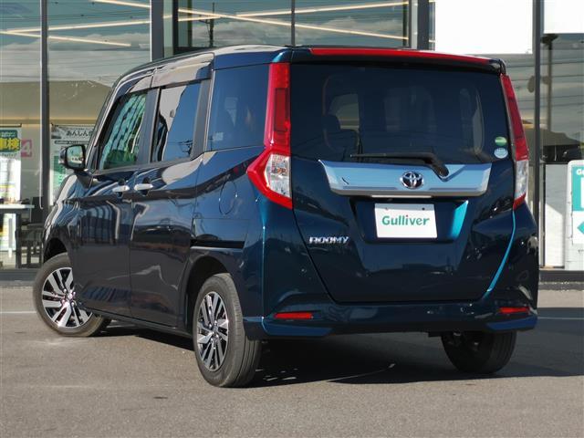 ルーミー カスタムG S 純正ナビ AM FM DISC SD TV BT USB iPod HDMI シートヒーター 両側電動 ETC 全方位カメラ 後方コーナーセンサー アイドリングストップ 横滑り防止装置 衝突被害軽減(19枚目)