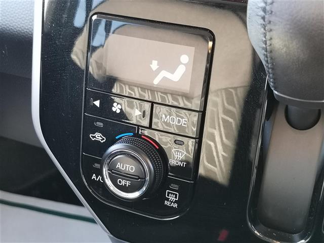 ルーミー カスタムG S 純正ナビ AM FM DISC SD TV BT USB iPod HDMI シートヒーター 両側電動 ETC 全方位カメラ 後方コーナーセンサー アイドリングストップ 横滑り防止装置 衝突被害軽減(23枚目)