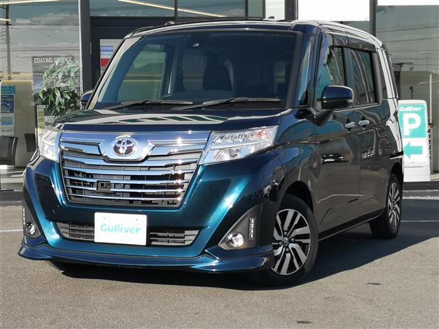 ルーミー カスタムG S 純正ナビ AM FM DISC SD TV BT USB iPod HDMI シートヒーター 両側電動 ETC 全方位カメラ 後方コーナーセンサー アイドリングストップ 横滑り防止装置 衝突被害軽減(35枚目)