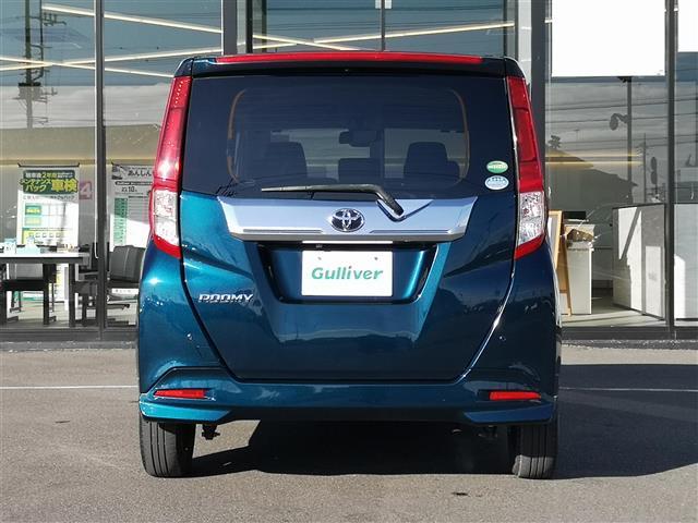 ルーミー カスタムG S 純正ナビ AM FM DISC SD TV BT USB iPod HDMI シートヒーター 両側電動 ETC 全方位カメラ 後方コーナーセンサー アイドリングストップ 横滑り防止装置 衝突被害軽減(37枚目)