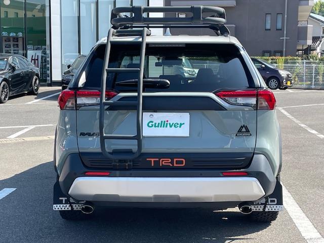 ＲＡＶ４ アドベンチャー　純正ディスプレイオーディオ／全方位カメラ／合皮レザーシート／パワーシート／シートヒーター／エアーシート／衝突軽減／レーダークルーズ／ドラレコ前後／ハンドルヒーター／キャリアー／ＴＲＤ／社外ライト付き（9枚目）