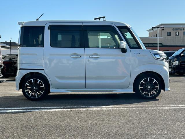 スペーシアカスタム ハイブリッドXS ストラーダナビ フルセグ 両側パワースライドドア バックカメラ ビルトインETC ドラレコ クルコン セーフティサポート LEDヘッドランプ 革巻きステアリング シートヒーター パーソナルテーブル(5枚目)