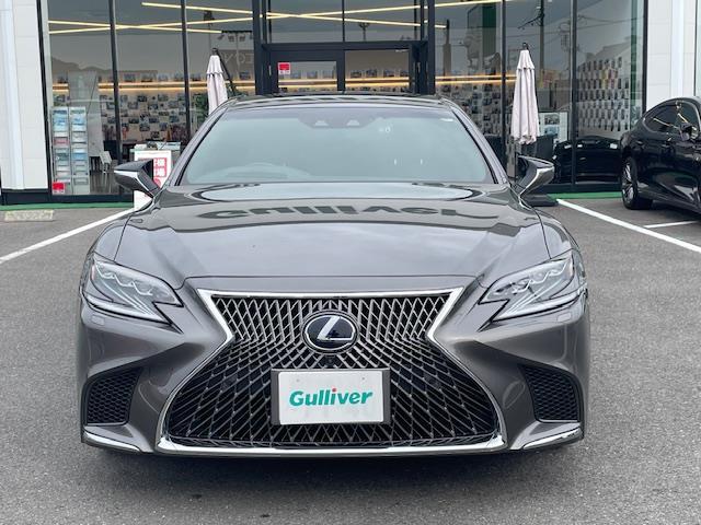 LS LS500h Iパッケージ 純正ナビ/CD/DVD/BT/USB/フルセグ/全方位/黒レザーシート/パワーシート/メモリーシート/シートヒーター/エアーシート/ステアリングヒーター/BSM/デジタルインナー/レーダークルーズ(6枚目)