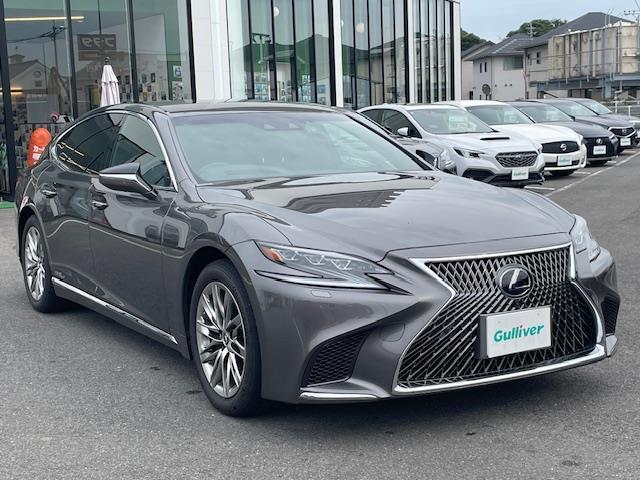 LS LS500h Iパッケージ 純正ナビ/CD/DVD/BT/USB/フルセグ/全方位/黒レザーシート/パワーシート/メモリーシート/シートヒーター/エアーシート/ステアリングヒーター/BSM/デジタルインナー/レーダークルーズ(7枚目)