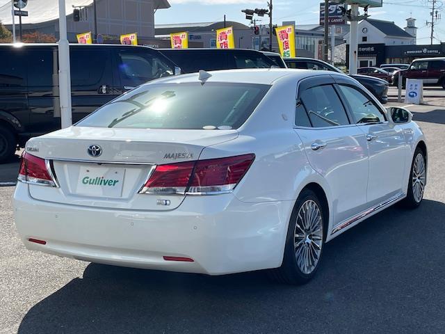 クラウンマジェスタ Fバージョン 純正ナビ/CD/DVD/BT/BL/フルセグ/バックカメラ/黒レザーシート/トヨタセーフティ/BSM/レーダークルーズ/LED(11枚目)