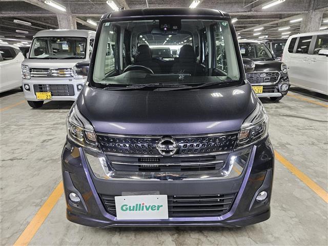 デイズルークス ハイウェイスター　Ｘターボ　禁煙車　アラウンドビューモニター　エマブレ　ＬＥＤヘッドランプ　オートライト　ＩＣ付ターボ　純正ナビ　片側パワースライドドア　ビルトインＥＴＣ　純正１４インチＡＷ　スマートキー　プッシュＥｇスタート（10枚目）