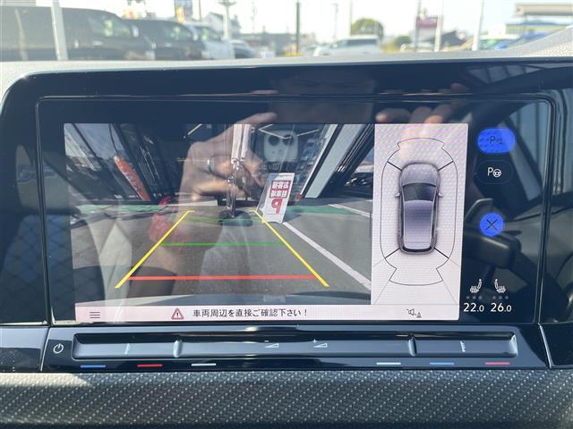 ゴルフＲ ＴＳＩ　４モーション　純正ナビ／フルセグ／バックカメラ／ハーフレザーシート／シートヒーター／ステアリングヒーター／レーダークルーズ／ビルトインＥＴＣ（5枚目）