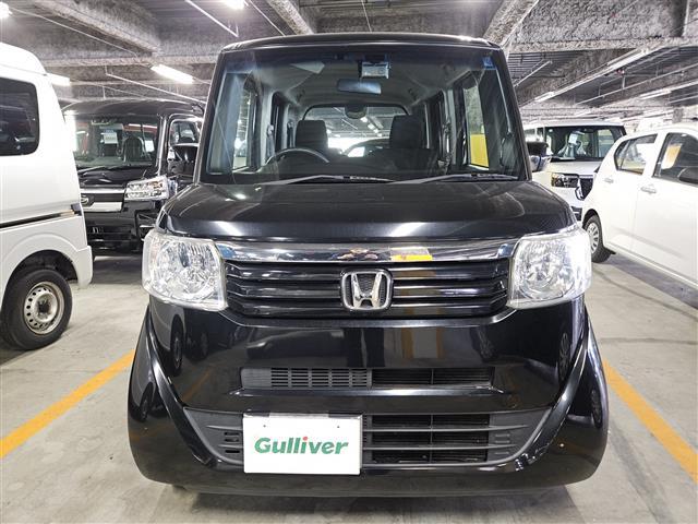 N-BOX G・ターボLパッケージ 禁煙車 ワンオーナ バックカメラ ドラレコ クルコン 純正オプHIDヘッドランプ オートライト ターボ 純正ナビTV 両側パワスラ ビルトインETC 純正14インチAW スマートキー エンジンスイッチ(12枚目)