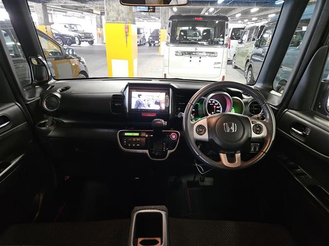 N-BOX G・ターボLパッケージ 禁煙車 ワンオーナ バックカメラ ドラレコ クルコン 純正オプHIDヘッドランプ オートライト ターボ 純正ナビTV 両側パワスラ ビルトインETC 純正14インチAW スマートキー エンジンスイッチ(42枚目)