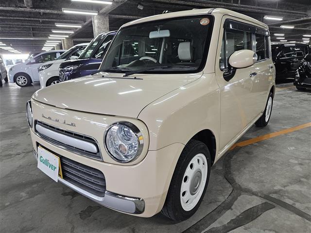 アルトラパン X 禁煙車 バックカメラ HIDヘッドランプ オートライト 純正MOPナビ ワンセグテレビ オートエアコン 革巻きステアリング レザー調シート 純正14インチAW スマートキー プッシュエンジンスタート(27枚目)