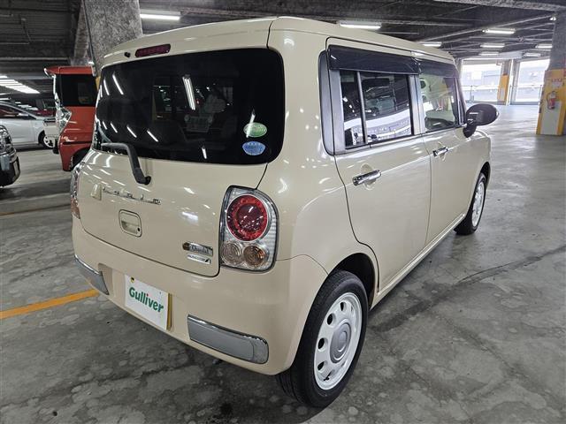 アルトラパン X 禁煙車 バックカメラ HIDヘッドランプ オートライト 純正MOPナビ ワンセグテレビ オートエアコン 革巻きステアリング レザー調シート 純正14インチAW スマートキー プッシュエンジンスタート(28枚目)