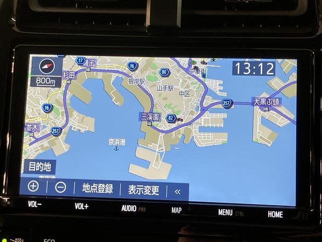 プリウス Ａ　衝突軽減ブレーキシステム　Ｂモニタ　記録簿有　ＬＥＤヘッド　クルーズコントロール　セキュリティー　スマートキー　パワーステアリング　Ｐシート　ＥＴＣ　１オーナー　アルミホイル　オートエアコン　ＳＲＳ（6枚目）