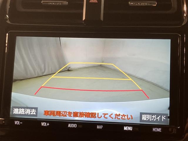 プリウス Ａ　衝突軽減ブレーキシステム　Ｂモニタ　記録簿有　ＬＥＤヘッド　クルーズコントロール　セキュリティー　スマートキー　パワーステアリング　Ｐシート　ＥＴＣ　１オーナー　アルミホイル　オートエアコン　ＳＲＳ（7枚目）