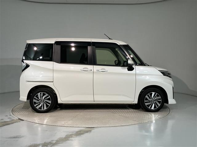 ルーミー カスタムG アイドリング 両側電動SD LEDヘット バックビューモニター 衝突回避ブレーキ スマートキー メモリナビ ワンセグTV クルーズコントロール 点検記録簿 ETC ドライブレコーダー 1オーナー PW(3枚目)